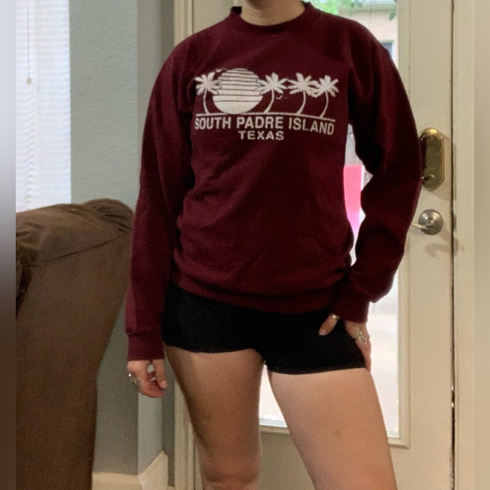 Vintage South Padre Island Texas Sweatshirt 90s